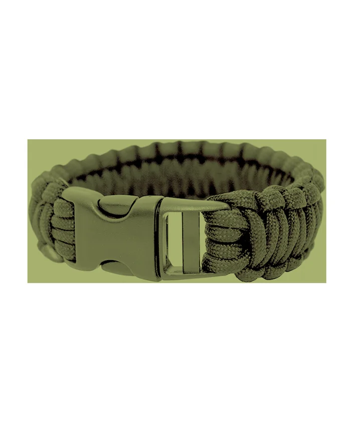 Bracelet Paracorde 9″- Vert OD