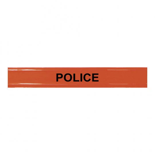 Brassard Roll Strap® fluorescent et rétro-réfléchissant POLICE
