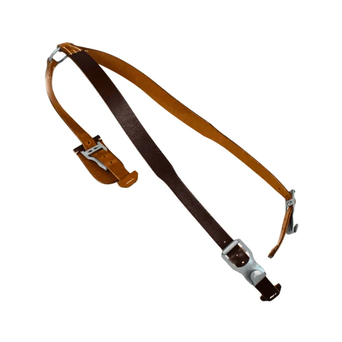 Brelage Léger Allemand Cuir Cognac – Repro WW2