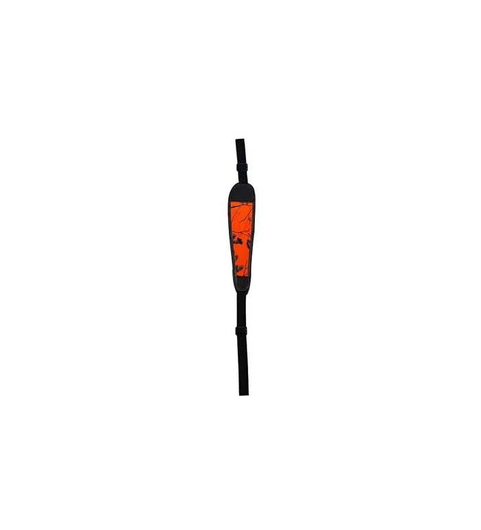 Bretelle carabine orange camo