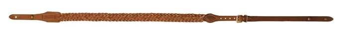 Bretelle cuir gras tressée 7 brins – Country Sellerie