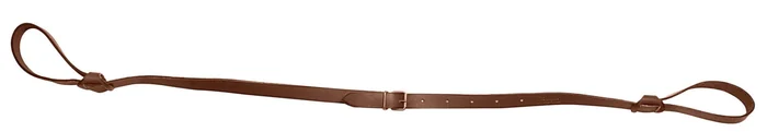 Bretelle cuir pleine fleur double lasso plate – Country Sellerie