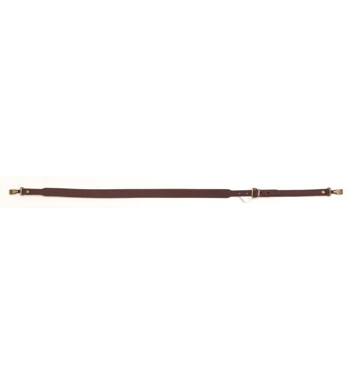 Bretelle pour arme cuir avec mousquetons Colombi