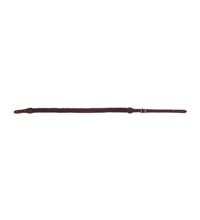 Bretelle pour arme cuir tressé Colombi
