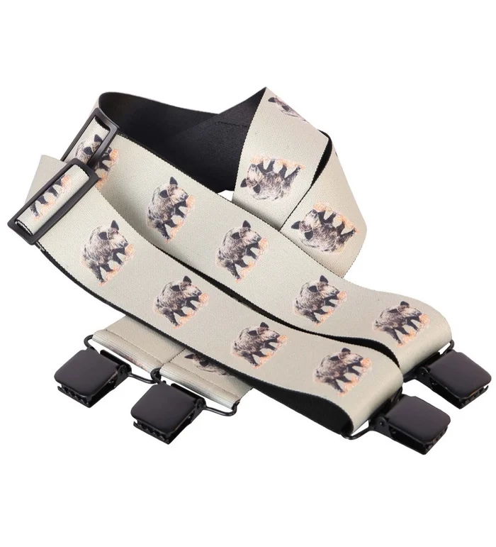 Bretelles motif sanglier Somlys