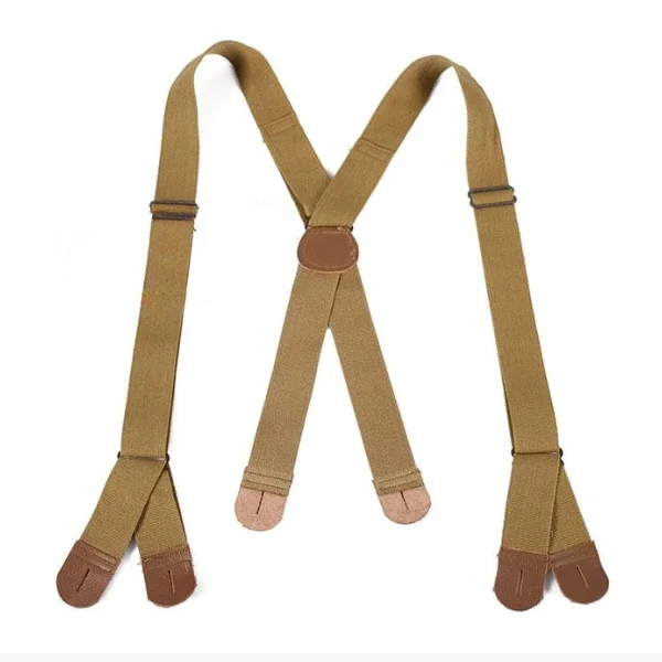 Bretelles US WW2 – Modèle en X Réglable