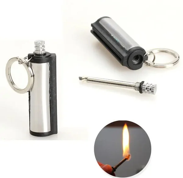 BRIQUET DE SURVIE – ALLUME-FEU IMPERMÉABLE