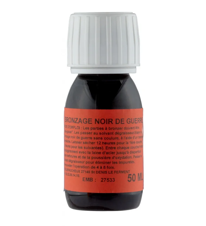 Bronzage noir de guerre Lefaucheux en 50 ml
