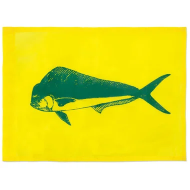 C&H Lures – Drapeau, Dauphin, 18 po x 12 po / 45,7 cm x 30,4 cm