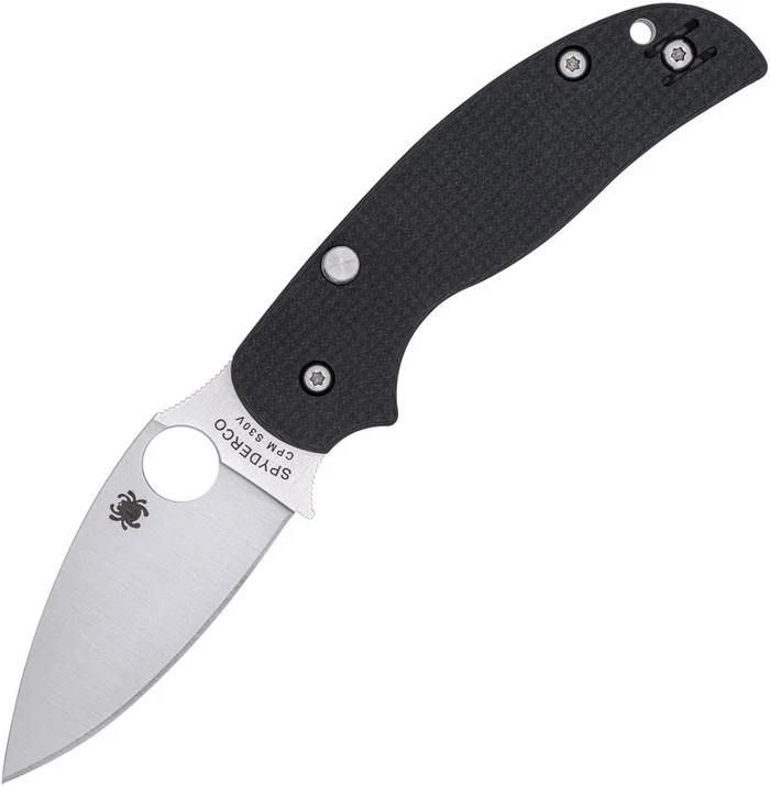 C123CFBCLP – Spyderco Sage 6 Button Release Compression Lock
