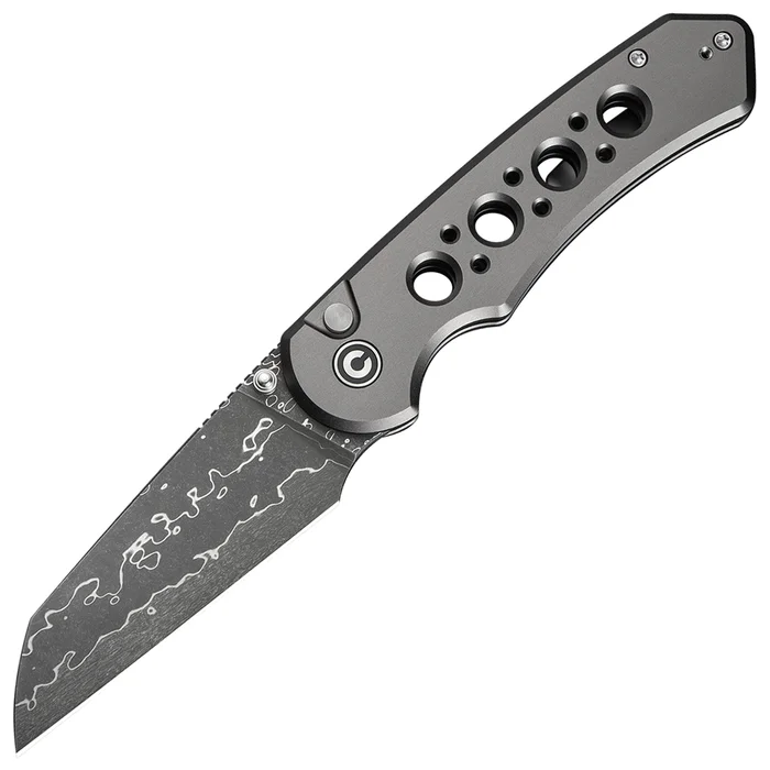 C24067-DS1 – Civivi Pragma Prime Damas Grey Aluminium