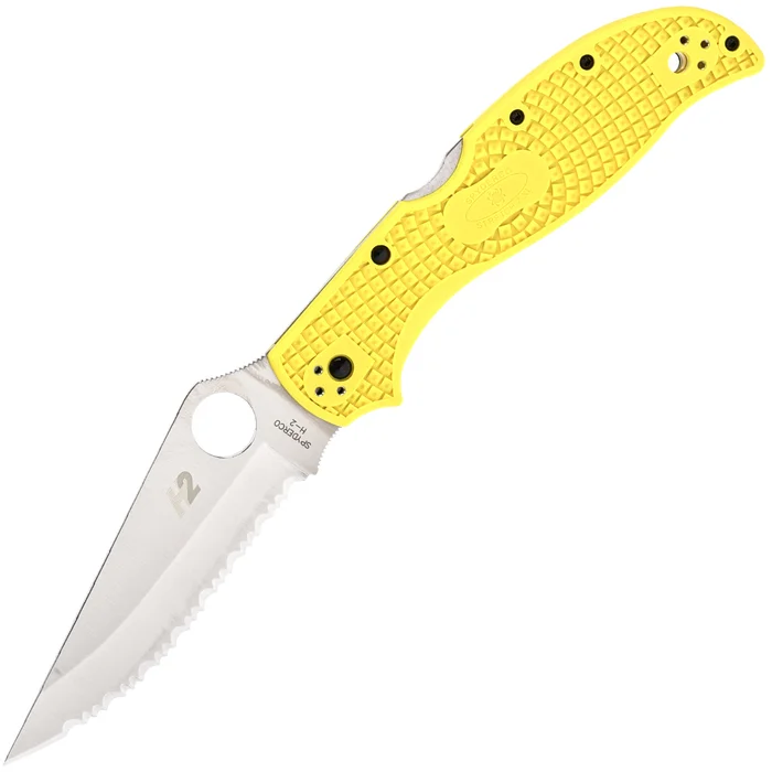 C258SYL – Spyderco Strech 2 XL Lightweight Salt Spyderedge