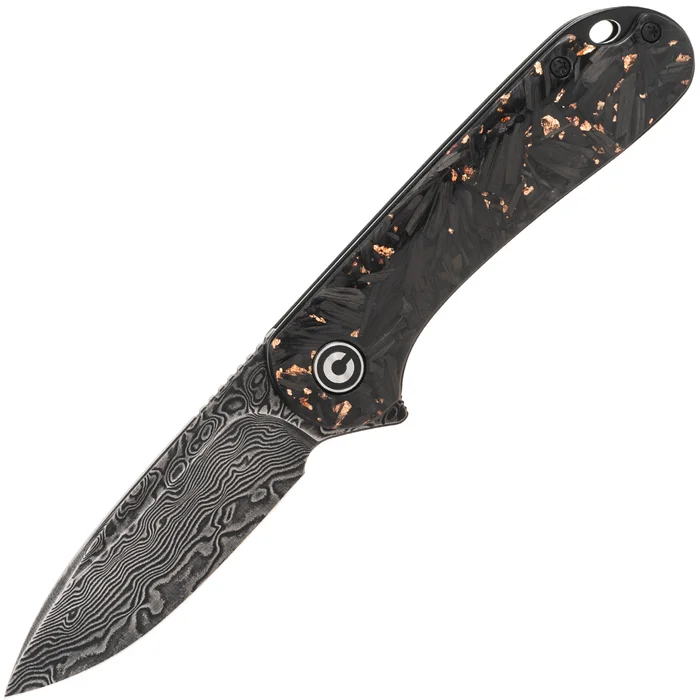 C907C-DS3 – Civivi Elementum Damas Carbone