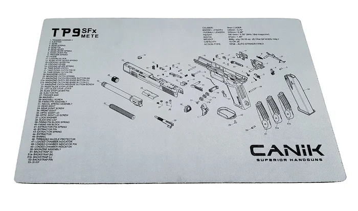 CA00004 – CANIK TAPIS DE NETTOYAGE TP9 SFX METE
