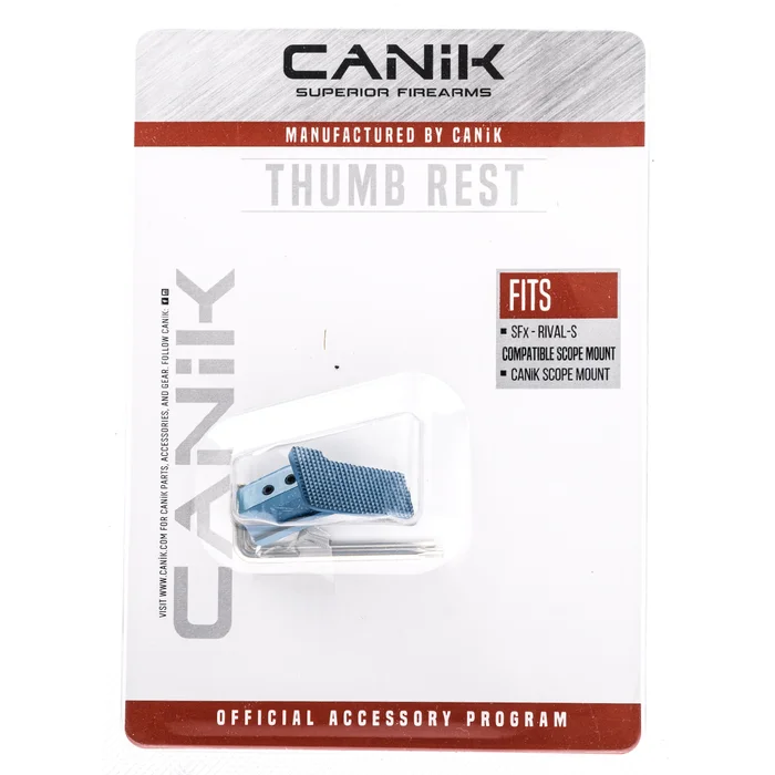 CA00071 – CANIK Repose Pouce RIVAL S Bleu