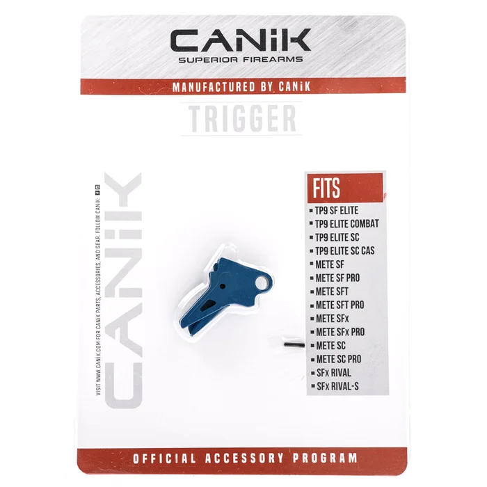 CA00074 – CANIK Detente Aluminium 90 RIVAL S Bleu