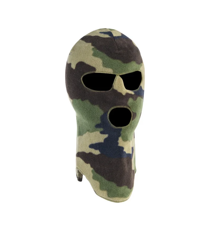 Cagoule polaire 3 trous camo