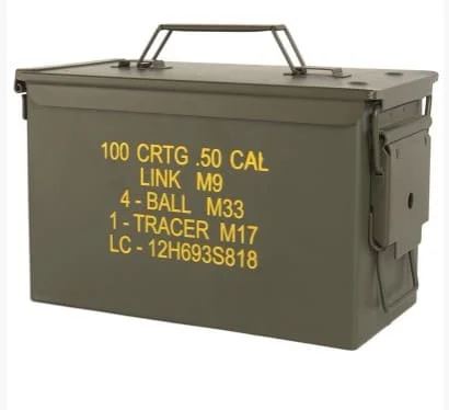 Caisse à munition cal 50 ammo box Neuve