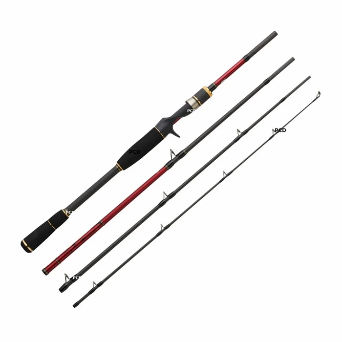 Canne Casting Hearty Rise Red Shadow Travel Casting 2m13 20-80g
