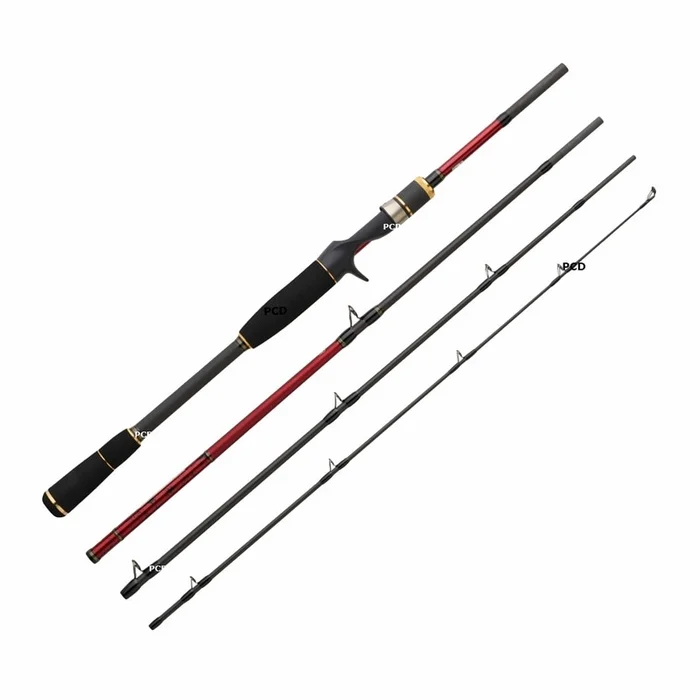 Canne Casting Hearty Rise Red Shadow Travel Casting 2m23 50-150g