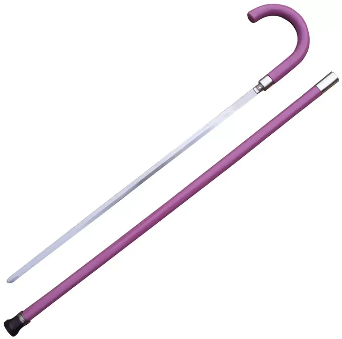 Canne épée femme bâton de marche 96cm vernis