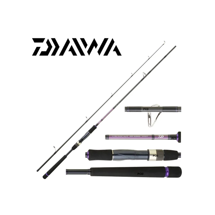 CANNE MER DAIWA CROSSCAST DEEP SEABASS 2M13 60-120G