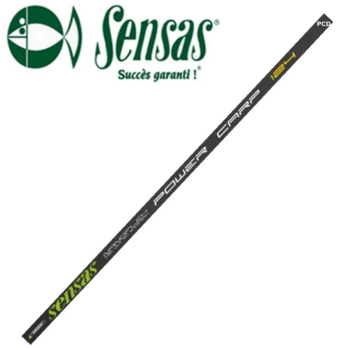 CANNE SENSAS NANOFLEX UK POWER CARP 124 11M50