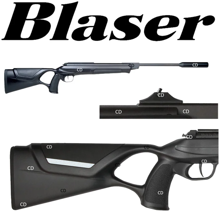 CARABINE A AIR BLASER AR8 PROFESSIONAL BLACK 4.5MM AVEC SILENCIEUX