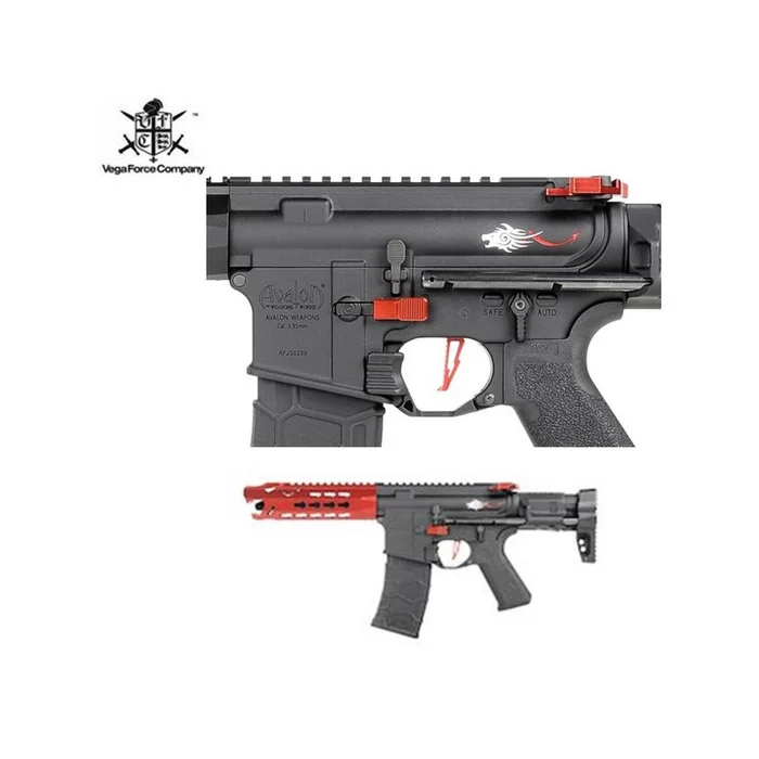 CARABINE AEG AVALON LEOPARD CARBINE ROUGE CQB VEGA FORCE COMPANY