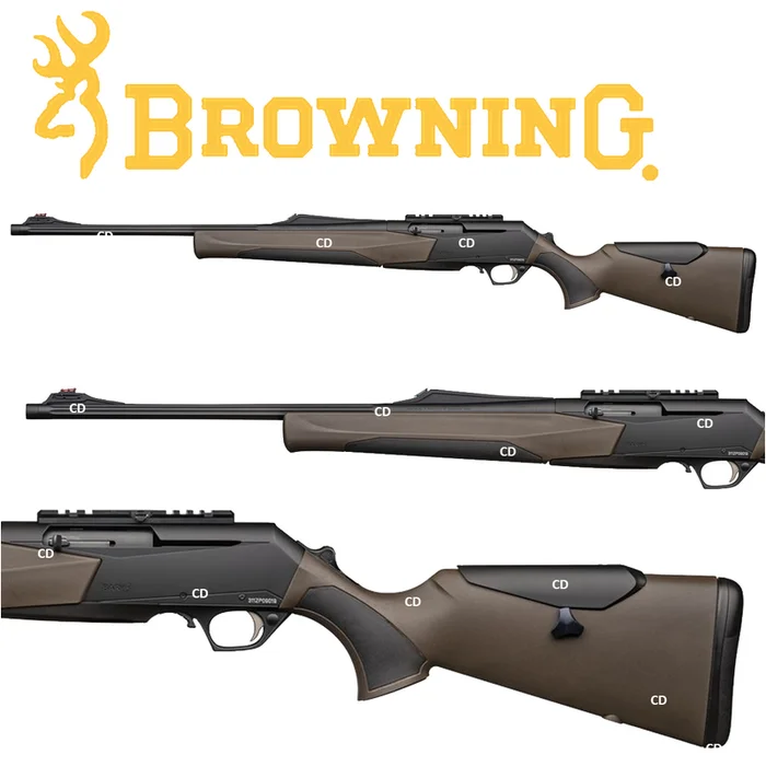 Carabine Browning Bar MK3 Composite HC Brown Ajustable Filetée Gaucher