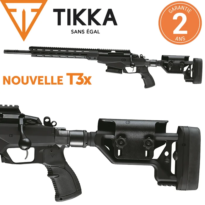 Carabine De Précision Tikka T3x Tact A1 Gaucher 308 Win
