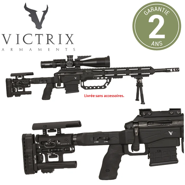 CARABINE DE PRECISION VICTRIX MINERVA TACTICAL GLADIUS TCT 26 6.5 Creedmoor