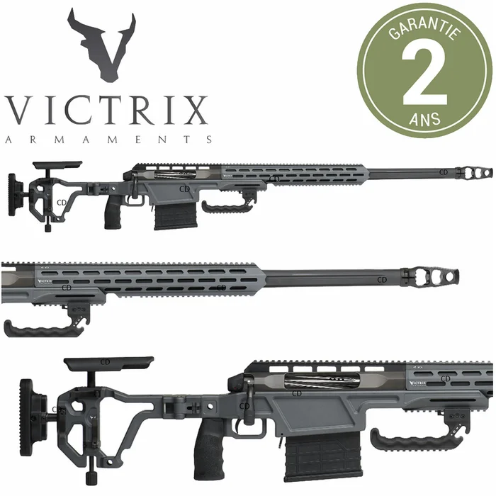 CARABINE DE PRECISION VICTRIX TORMENTO V GRIS FONCE 408 Cheytac