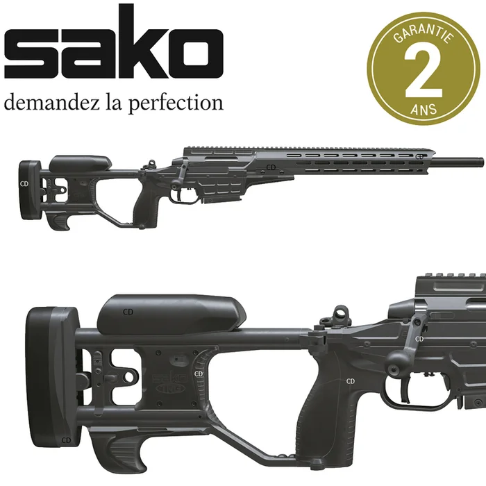 Carabine Sako TRG 22 A1 Noire Canon De 66cm