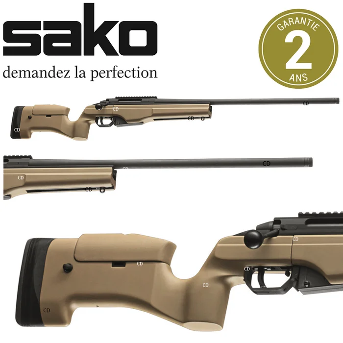 Carabine Sako TRG 42 Desert Tan Crosse Fixe