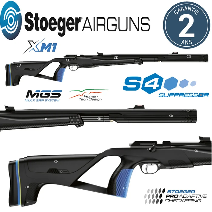 Carabine Stoeger Airguns XM1 PCP S4 Suppressor 20 Joules