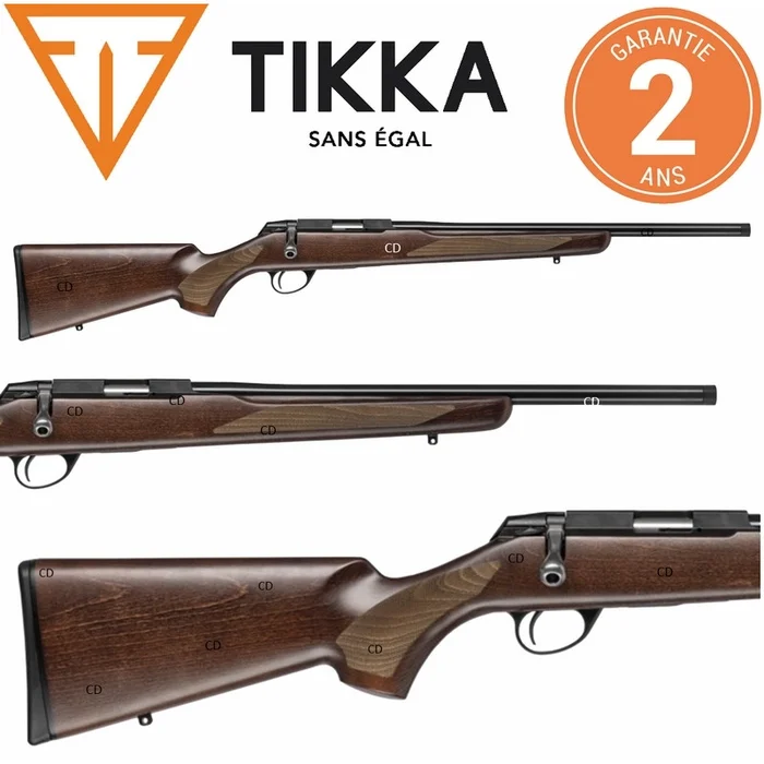 Carabine Tikka T1X Hunter 17HMR Canon 51cm Filetée