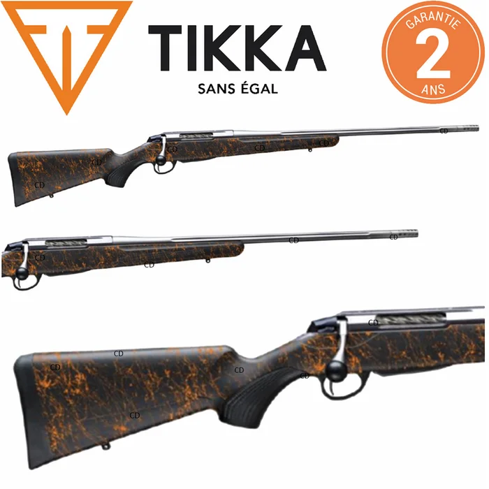 Carabine Tikka T3x Lite Roughtech Orange 308win Canon De 57cm