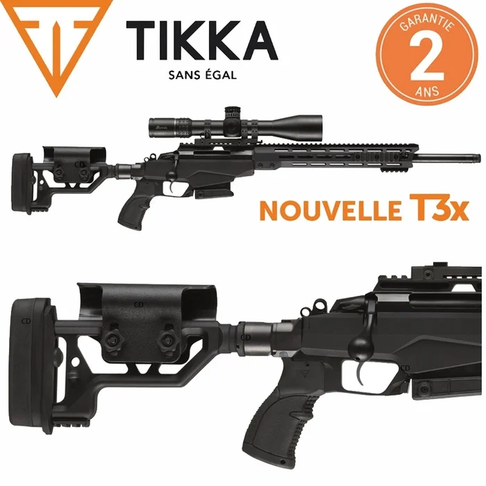 Carabine Tikka T3x Tact A1 308 Win Canon De 51cm