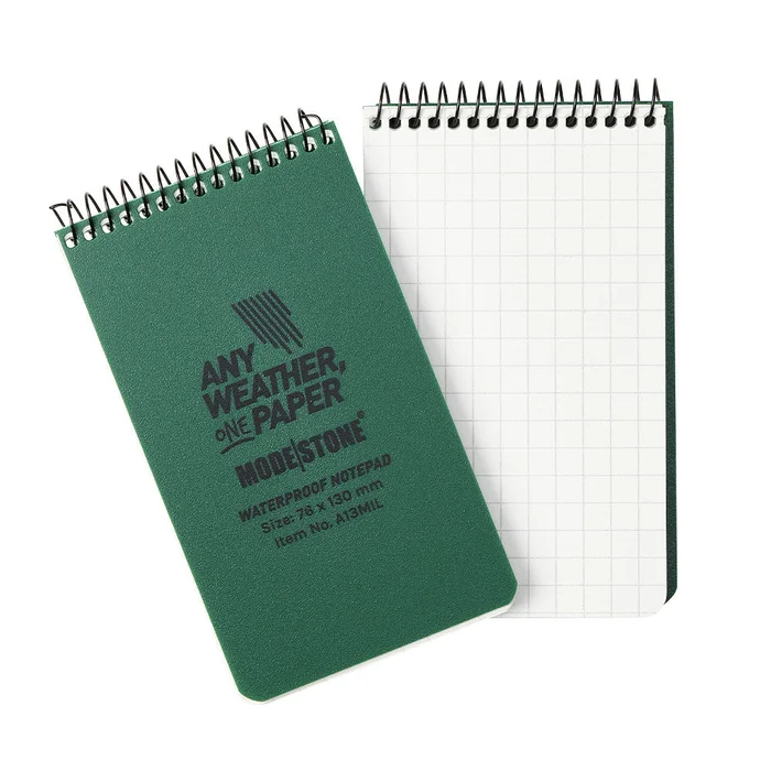 Carnet tout-temps 100 pages 76 x 130 cm – Olive Green