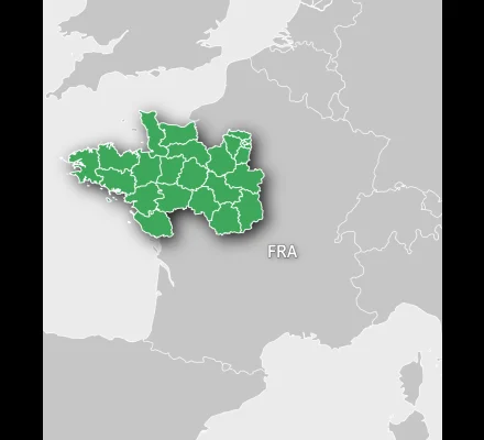 Carte Garmin TOPO FRANCE V6 PRO – NORD-OUEST