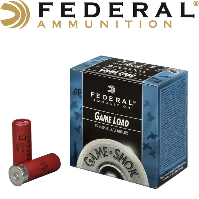 CARTOUCHES FEDERAL GAME SHOK 20 /70 28G PAR 25
