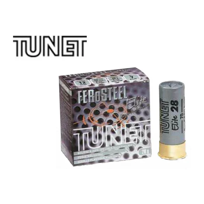 CARTOUCHES FEROSTEEL ELITE 28 PAR 25 TUNET