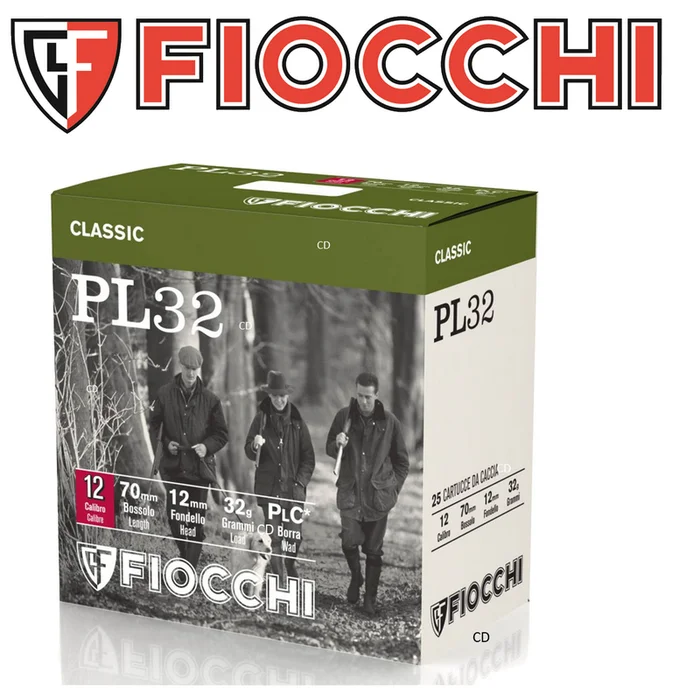 CARTOUCHES FIOCCHI PL32 12 /70 32G N°7 PAR 25