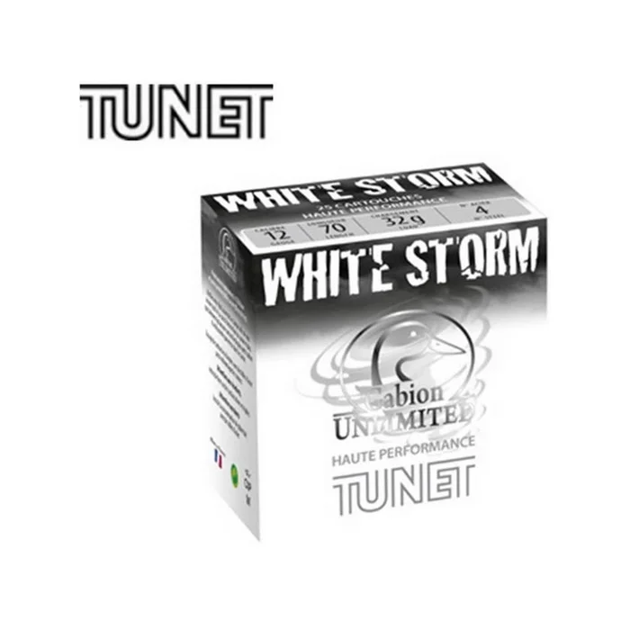 CARTOUCHES GABION UNLIMITED TUNET WHITE STORM PAR 25