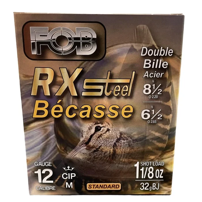 CARTOUCHES RX BECASSE STD 12/32G 6.5+8.