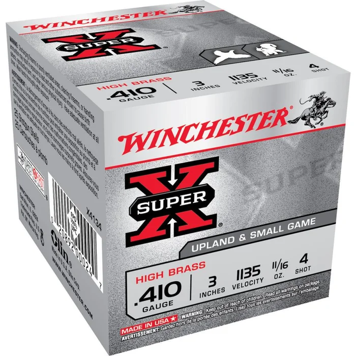 CARTOUCHES SUPER X 410 MAGNUM X25