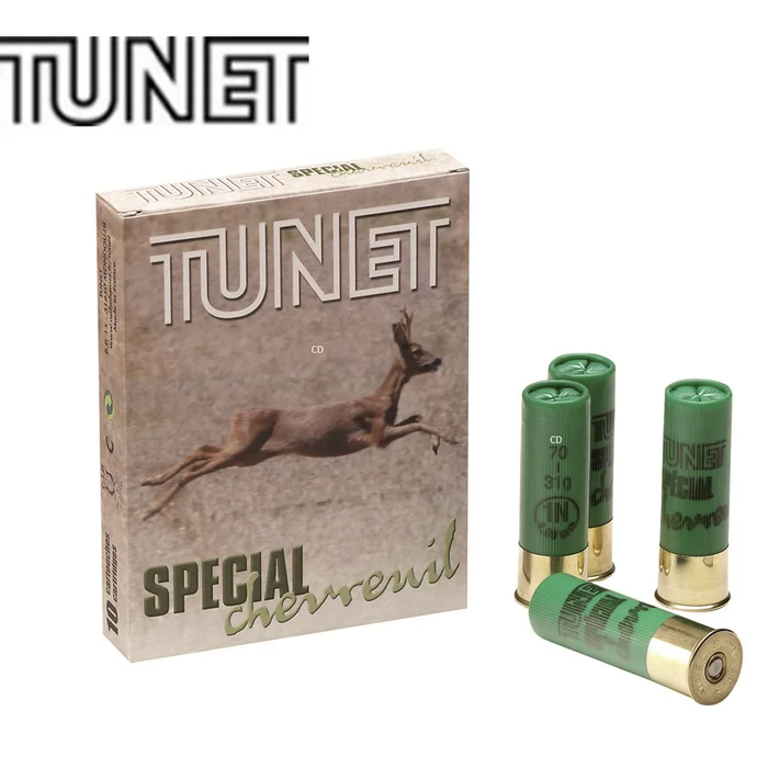 Cartouches Tunet Duo Chevreuil 1+2 Nickelés Par 10