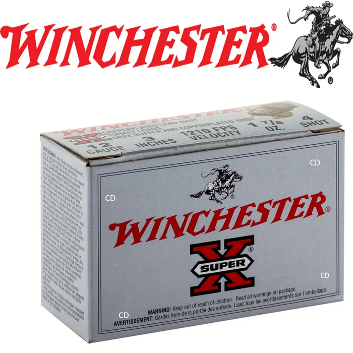 CARTOUCHES WINCHESTER SUPER X TURKEY 12 /76 PLOMBS CUIVRES PAR 10