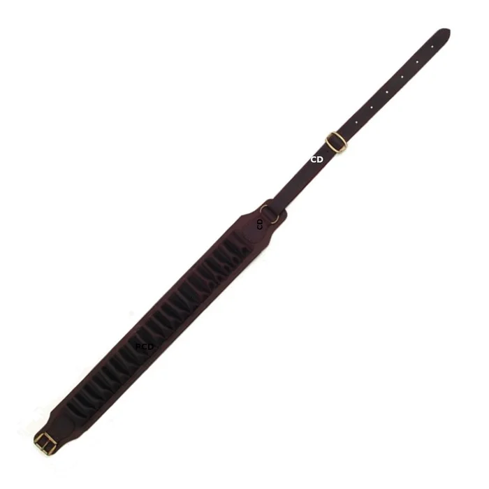 Cartouchière 20 Tubes Colombi Sports Calibre 12 En Cuir